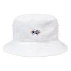 シマエナガが好きな人。のシマエナガ　レトロ風 Bucket Hat