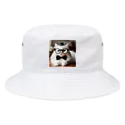 ai-AIの猫教授 Bucket Hat