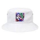 もふおみの初夏の雨上がり Bucket Hat