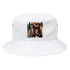 kokin0のかっこいい犬 cool dog Bucket Hat