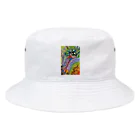 ZERO STYLE.のneuronくん Bucket Hat