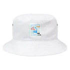 しりとりの湿度100％ Bucket Hat