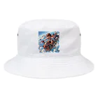 AQUAMETAVERSEのフライングバイク　Tomoe bb 2712 Bucket Hat