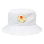 pyon☪︎chocoの目玉焼き　水彩 Bucket Hat