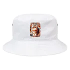 SAKIのエキゾチック・ショートヘア Bucket Hat