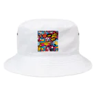 8890のポップアート Bucket Hat