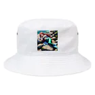 ぴよぴよショップの人魚姫のお昼寝 Bucket Hat