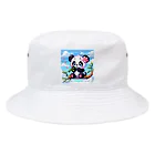 SSK株式会社のピクセルの森 Bucket Hat