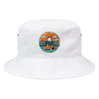 akicamの富士山とキャンプ Bucket Hat