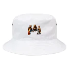 cazlandの"くまコンあらいのファンタジー会議" Bucket Hat
