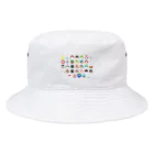 トリじゃないよ。オンラインショップのトリじゃないよ。全員集合 Bucket Hat