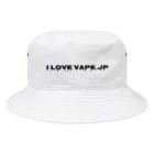 kurumaru_koのI LOVE VAPE.JP バケットハット