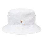 おいしてぃ通信の行楽弁当さん：ちっちゃなちっちゃなワンポイント Bucket Hat