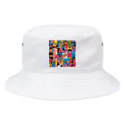 8890のポップアート Bucket Hat