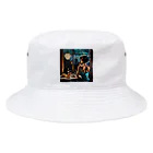 AQUAMETAVERSEの夕暮れ・寛ぎの時間　Tomoe bb 2712 Bucket Hat
