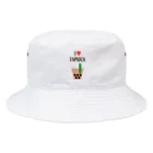 れなしやのI♥TAPIOCA Bucket Hat