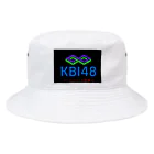 KBI SHOPのKBI48ブラックタグバージョン バケットハット