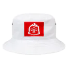 鹿と仏 SHIKA TO HOTOKEのred daibutsu 紅白大仏 Bucket Hat