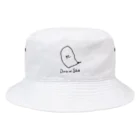 SATOON SUZURI  STORE (SSS)のOBAKE【DrawSho】 Bucket Hat