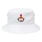 yahagibsonの蝋燭猿のキちゅケ Bucket Hat