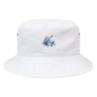 安心コンバーターのblue_rabbit Bucket Hat