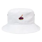 ベクのアイテム屋の空見上げるサカナたち Bucket Hat