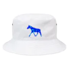 yuriekonoの馬マーブル Bucket Hat