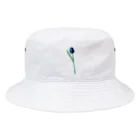 薬師神 トモミのアオイチューリップ Bucket Hat