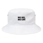 SNOW LIFE JOURNEYのNO SKI, NO LIFE Bucket Hat