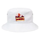 NIKORASU GOのショートケーキ Bucket Hat