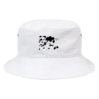 白川香翠　墨の雑貨の白川香翠　墨の雑貨　animal Bucket Hat