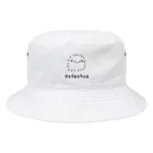 おもち屋さんの無色のハリネズミ Bucket Hat