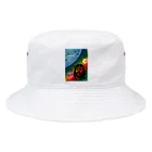 HOLLYWOOD-HIROのISAIAH (英語版） Bucket Hat