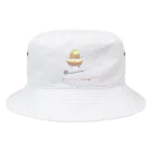 クマバチゴルフ倶楽部のクマバチとモンブラン Bucket Hat