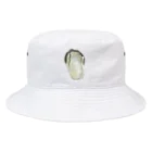 絵を描くサンマの海のミルク Bucket Hat