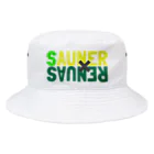 S×SのSAUNER×SAUNER サウナー×サウナー Bucket Hat