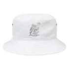 ツバメ堂の中南米風のクマ Bucket Hat