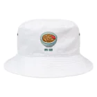 猫と釣り人のギュウドン Bucket Hat