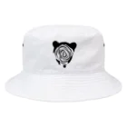 NENRINのNENRIN クマ Bucket Hat