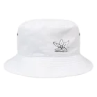 叉紋堂のなにかの花 Bucket Hat