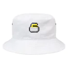 UP BANANAのカーリングの石 Bucket Hat