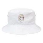 こじまたろうのsmoking girl(カラー) Bucket Hat