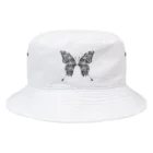YASのButterfly (Black) Bucket Hat