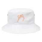 ichigotomahou.のpink ♡ ribbon バケットハット Bucket Hat