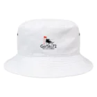 Go!Ski72のGo!Ski72 バケットハット 白 Bucket Hat