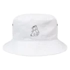 こけしちゃん倶楽部の猫のキキ Bucket Hat