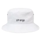 strange world's end web shop SUZURIのstrange world's end strange01バケットハットホワイト01 バケットハット