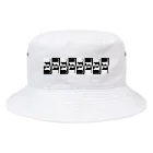 へっぽこ工房の白猫黒猫 Bucket Hat