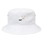 atelier rainyの見つめるしっぽちゃん Bucket Hat