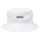 fukuchansannのショップの3レターアイテム(HND) Bucket Hat